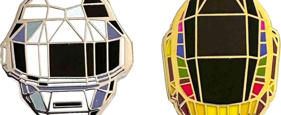 Daft Punk themed fashionable pins review