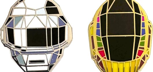 Daft Punk themed fashionable pins review